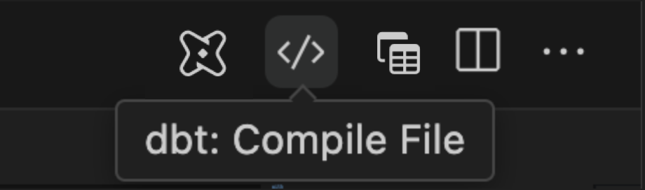 Compile File icon.